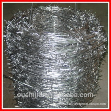 Galvanizado pvc arame farpado